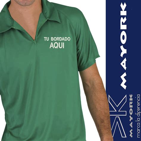 Polo Mayork Dry Wear Caballero Mega Impresiones Y Bordados