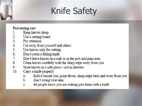 Knife Safety Worksheet Live Worksheets