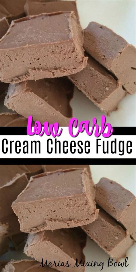 Low Carb Cream Cheese Fudge Artofit