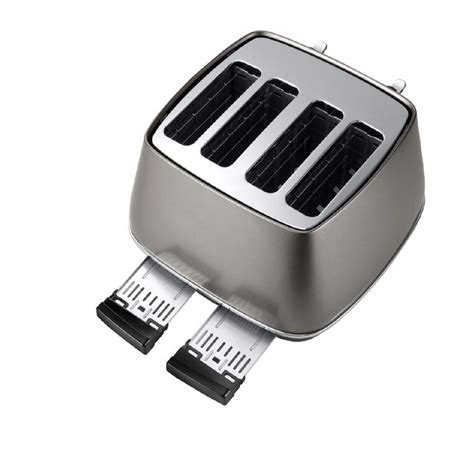 Delonghi Distinta Titanium 4 Slice Toaster - Noel Leeming