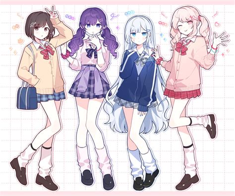 Shinonome Ena Asahina Mafuyu Akiyama Mizuki And Yoisaki Kanade