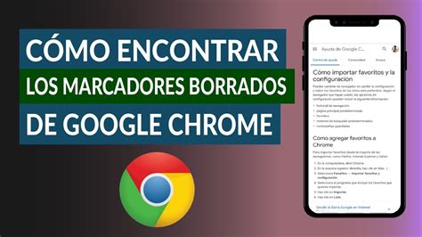 Cómo Encontrar y Recuperar los Marcadores Borrados de Google Chrome