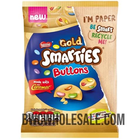 Nestle Gold Smarties Buttons 85g X 8 Bwcwholesale