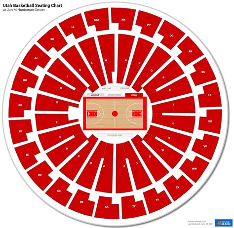 Jon M Huntsman Center Seating Chart - RateYourSeats.com