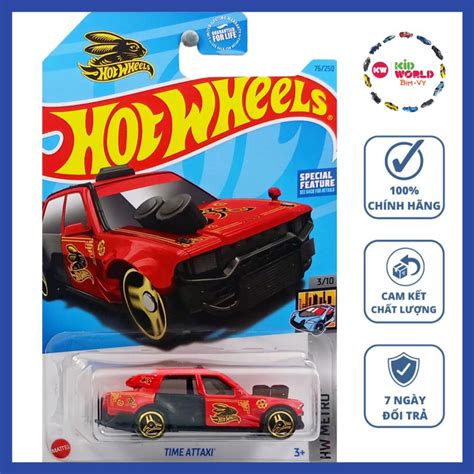 Xe mô hình Hot Wheels basic Time Attaxi HKG Shopee Việt Nam
