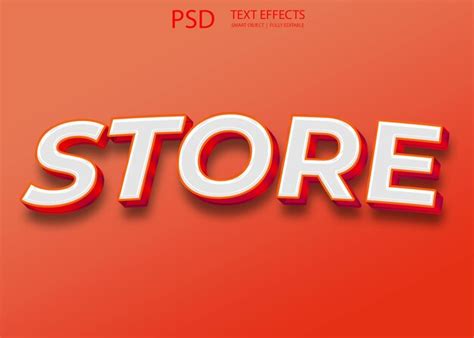 Premium PSD | Free psd font text effect style