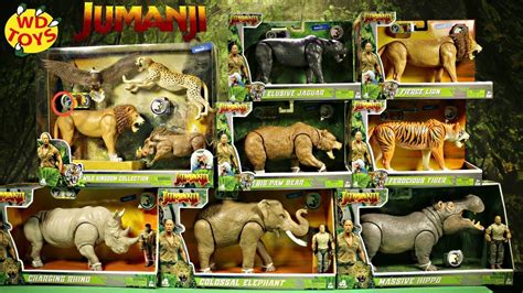 New Jumanji 3 The Next Level Toys Complete Set Action Figures Dinosaur