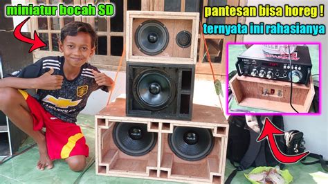 Grebek Sound Miniatur Bocah Sd Spek Inch Horeg Luar Biasa Youtube