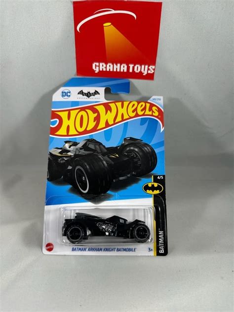Batman Arkham Knight Batmobile Hot Wheels Case H A B Grana Toys