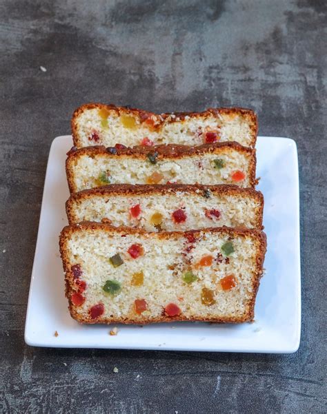 Eggless Tutti Frutti Cake Traditionally Modern Food