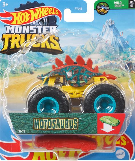 Mattel Hot Wheels Monster Trucks Motosaurus Skroutz Gr