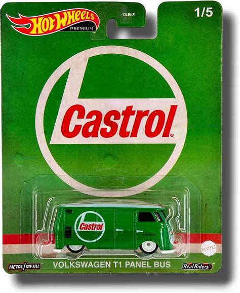 Hot Wheels Premium Volkswagen T Panel Bus Pop Culture Castrol