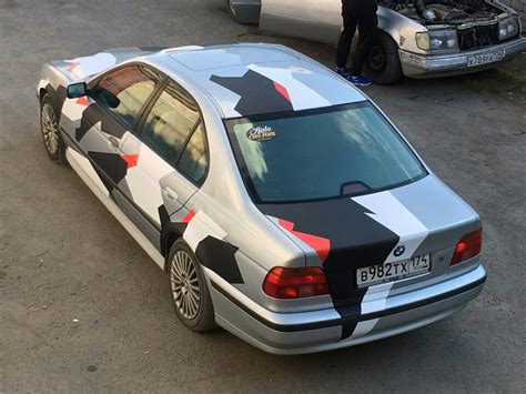 Встречайте) e39 камуфляж — BMW 5 series (E39), 2 л, 1996 года ...