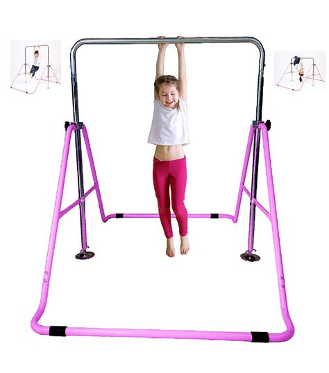 GymPros Kids Jungle Gymnastics Monkey Bars Gymnasts Expandable Training ...