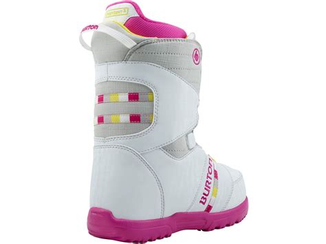 Burton Zipline Boa White Gray Pink BIKER BOARDER DE