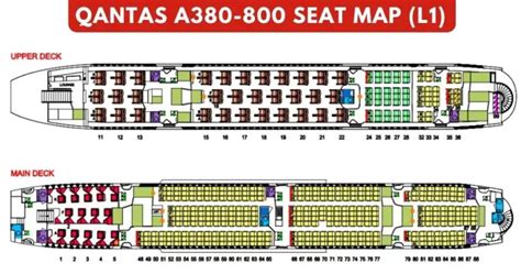 Airbus A380 Seat Map With Airline Configuration