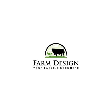 Cattle logo design inspiration . 22191768 Vector Art at Vecteezy