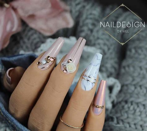 Chic Nude Coffin Nails That Are Holiday Date Perfect GlowingFem