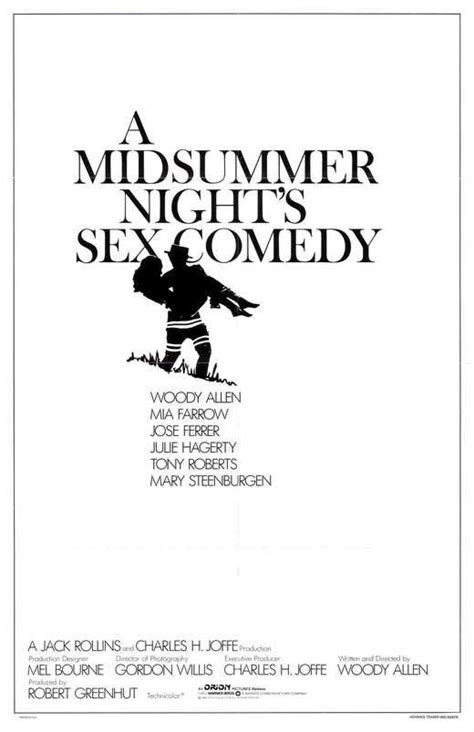 A Midsummer Night S Sex Comedy Movie Posters From Movie Poster Shop
