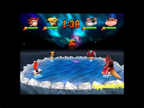 Crash Bash Walkthrough Part 4 Polar Panic Trophy YouTube