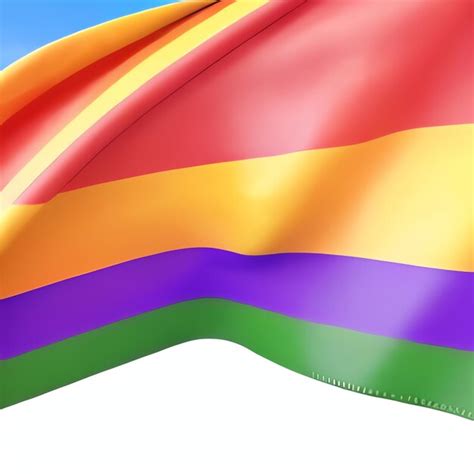 Premium Photo Pride Flag Rainbow Colours Support Lgbtq