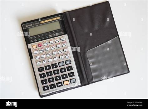 Vintage Casio Scientific Calculator Stock Photo Alamy