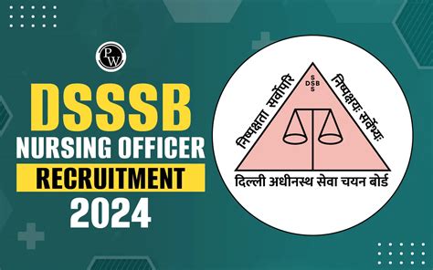 Dsssb Nursing Officer Recruitment Started Apply Online Link Fee