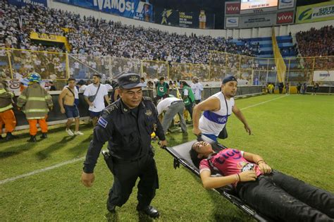 El Salvador soccer stadium stampede leaves at least 9 dead