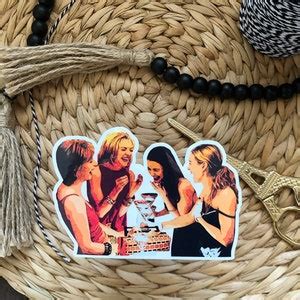 Sex And The City Sticker Tv Show Hbo Carrie Bradshaw Satc Sex And The City Quotes