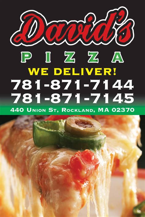 David's Pizza | Rockland MA