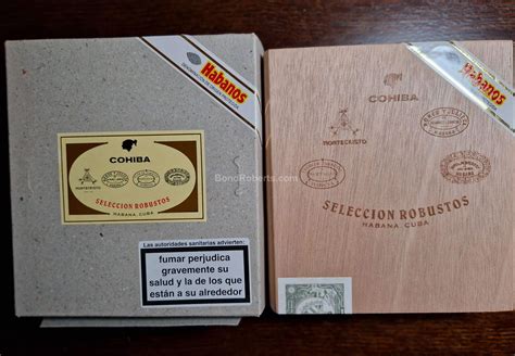 Habanos Robusto Selección Robustos 2004 Selection Box of 5 cigars