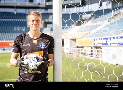 French Goalkeeper Paul Nardi Pictured At The Signing Of His Contract At