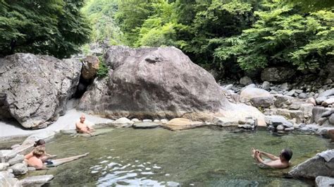 Mixed Bathing Onsen Hot Spring Shinhodaka No Yu In Gifu Prefecture