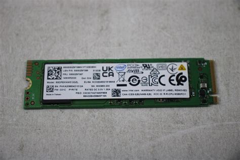 PCI Express 512GB SSD Hard Drive | Property Room