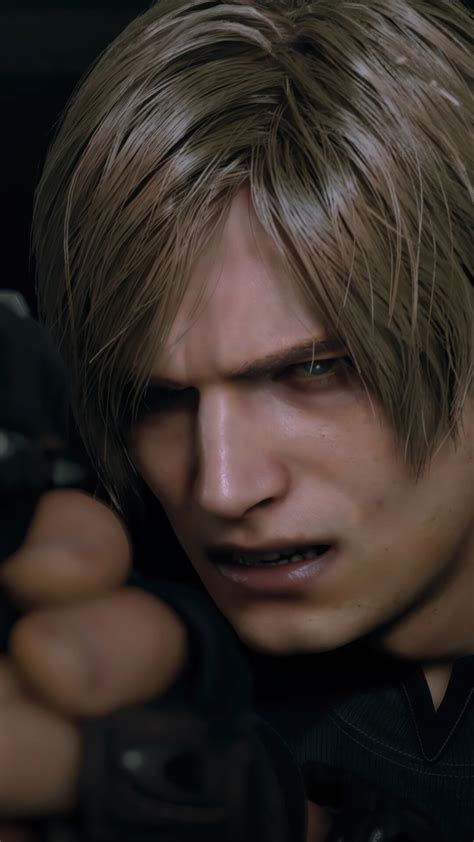 Leon S Kennedy Resident Evil 4 Remake Re4 Resident Evil Hd Phone