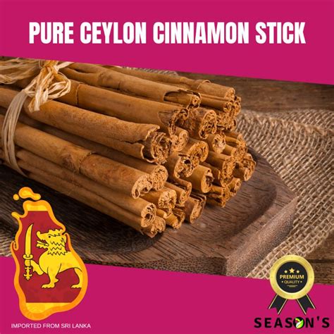 ALBA Pure Ceylon Cinnamon Stick Kulit Kayu Manis Sri Lanka Shopee