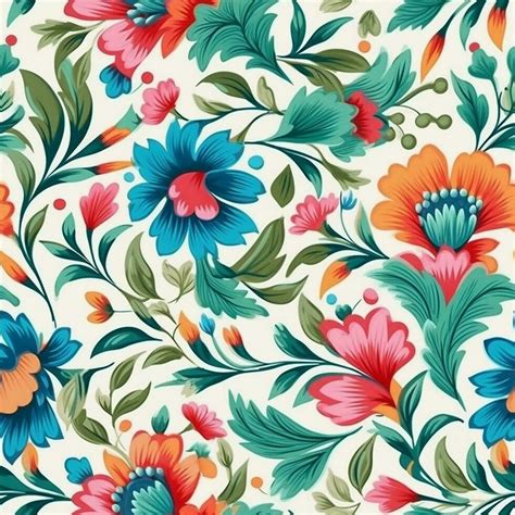 Floral, Colorful Floral Pattern, Floral Pattern, Texture, Floral ...