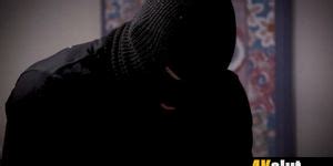 Her Horny Stepdad Hides Behind The Mask For A Quickie Porn Videos