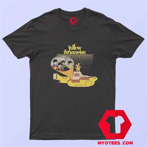 The Beatles Yellow Submarine Vintage Band Tape T Shirt