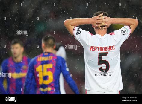 Jan Vertonghen of Benfica reacts during the UEFA Champions League match ...