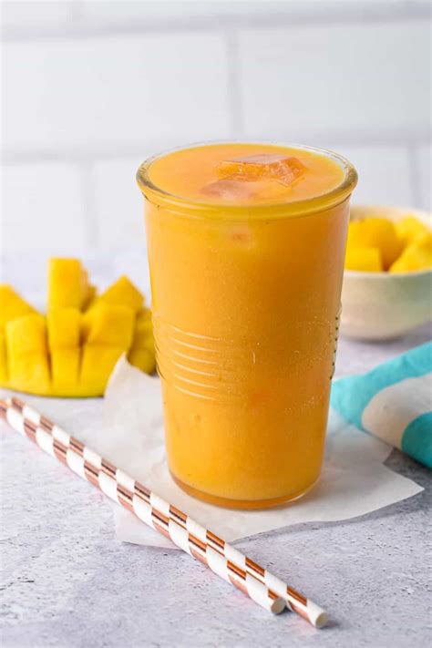 Mango Juice - The Conscious Plant Kitchen 