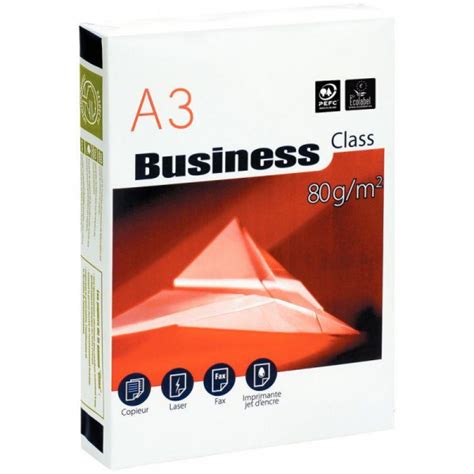 Ramette De Feuilles De Papier Blanc G De Format A Business