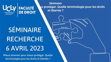 Séminaire Mieux nommer pour mieux protéger Quelle terminologie pour