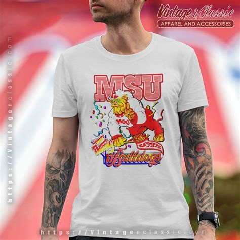 Mississippi State University Bulldogs MSU Shirt - Vintagenclassic Tee