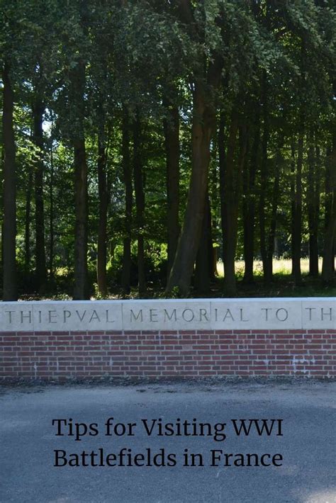 WWI Memorial Sites in France: Which Ones Are Best? | France, Wwi, Scenic