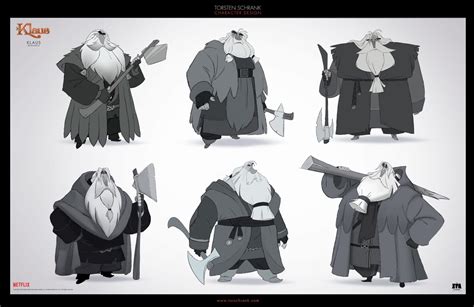 El Arte de Klaus Diseño de Personajes y Concept Art