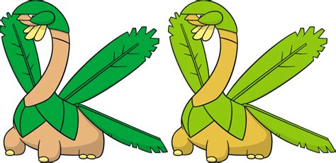 Tropius normal et shiny by Legan666 on DeviantArt