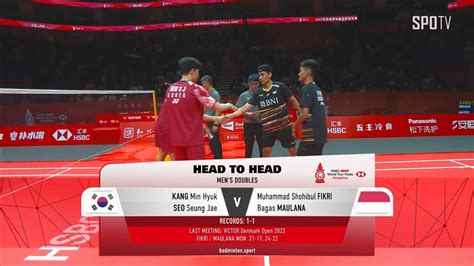 BWF MD Group BKANG SEO Vs FIKRI MAULA H L HSBC BWF WORLD