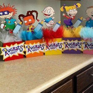 African American Rugrats Etsy Baby Shower Party Themes 1st