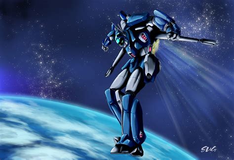 Fondos De Pantalla Anime Mechs Blue Meteor SPT Layzner Super Robot